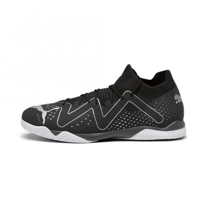 Puma FUTURE MATCH IT Hallenschuh - black silver Puma FUTURE MATCH IT Hallenschuh - black silver