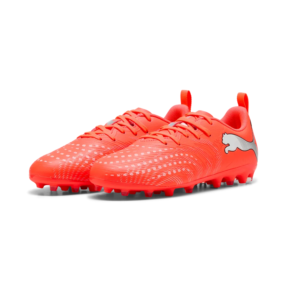 Puma FUTURE 9 PLAY MG Jr Fußballschuhe Kinder – Glowing Red/White/Black/Sliver Puma FUTURE 9 PLAY MG Jr Fußballschuhe Kinder – Glowing Red/White/Black/Sliver