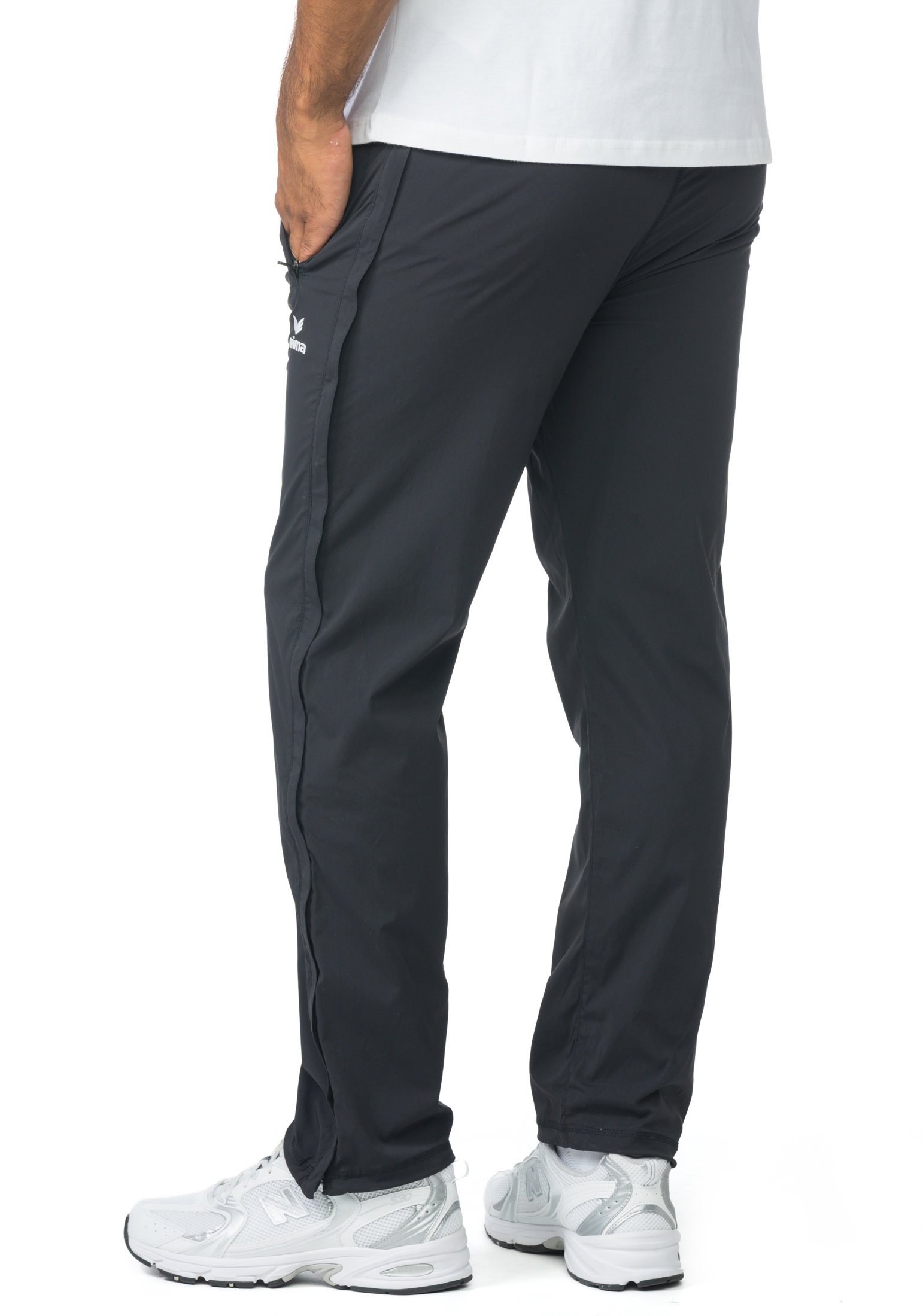 Erima Herren Hose mit durchgehendem Reißverschluss (für Reha)