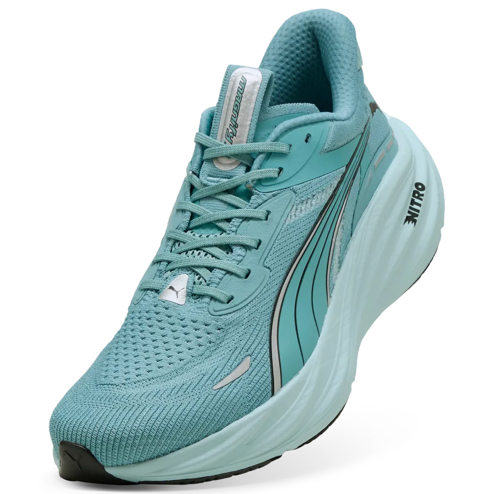 Puma Magnify NITRO™ 3 - Baltic Sea Blue/Black - Laufschuhe für Herren