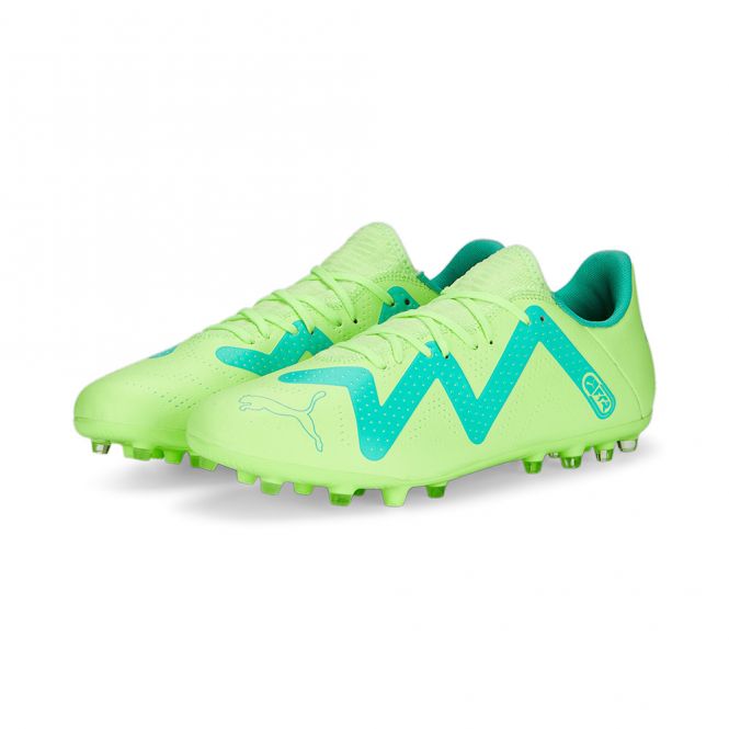 Puma FUTURE PLAY MG Rasen + Kunstrasenschuh - grün türkis Puma FUTURE PLAY MG Rasen + Kunstrasenschuh - grün türkis