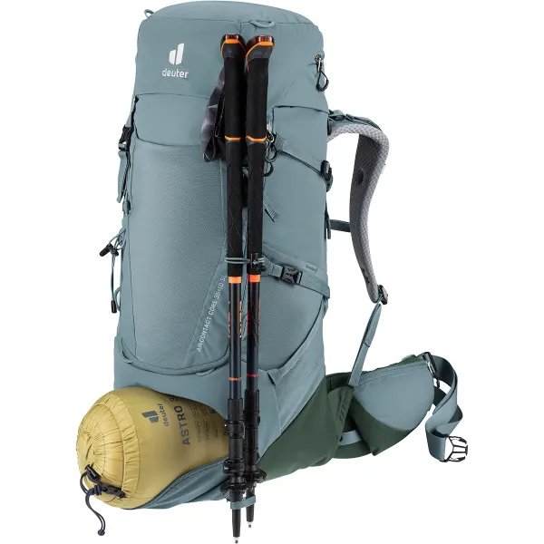 Deuter Aircontact Core 35+10 SL Damen Trekkingrucksack – SHALE/IVY Deuter Aircontact Core 35+10 SL Damen Trekkingrucksack – SHALE/IVY