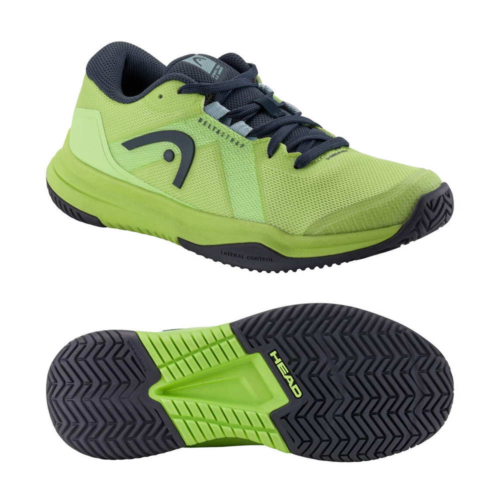 HEAD Sprint Pro 4.0 Kinder Tennisschuh - Lime/Navy 2025 HEAD Sprint Pro 4.0 Kinder Tennisschuh - Lime/Navy 2025