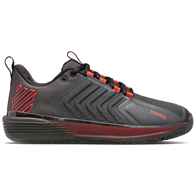 K-SWISS Ultrashot 3 Herren Tennisschuh - schwarz rot K-SWISS Ultrashot 3 Herren Tennisschuh - schwarz rot