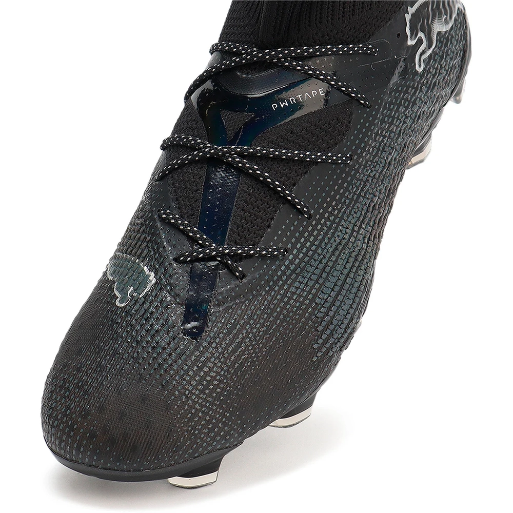 Puma FUTURE 7 ULTIMATE FG/AG Fussballschuh - Black/Silver/Gray Shadow 