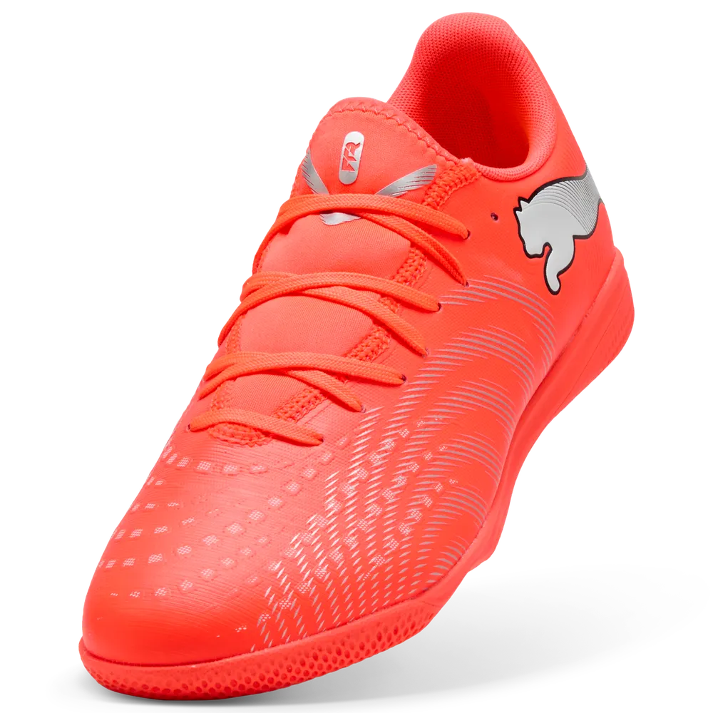 Puma FUTURE 9 PLAY IT Hallenfußballschuhe – Glowing Red/White/Black/Sliver Puma FUTURE 9 PLAY IT Hallenfußballschuhe – Glowing Red/White/Black/Sliver