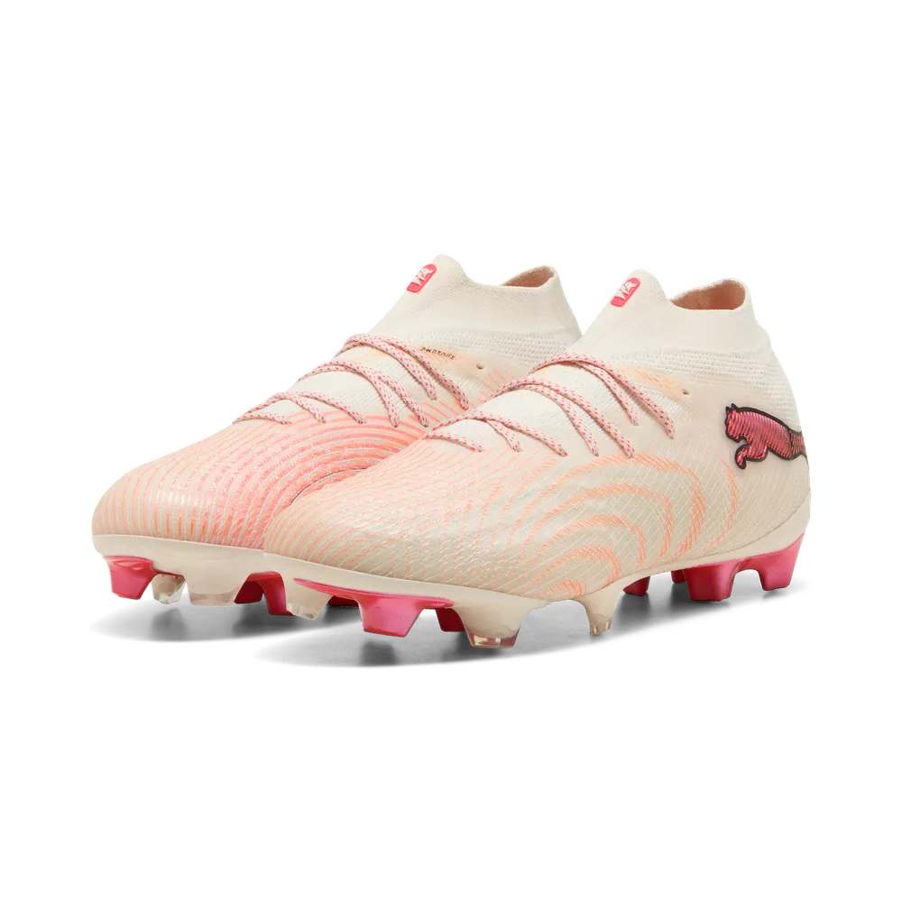 Puma FUTURE 9 ULTIMATE FG Damen Fußballschuhe – Sugared Almond / White / Ultra Red / Black