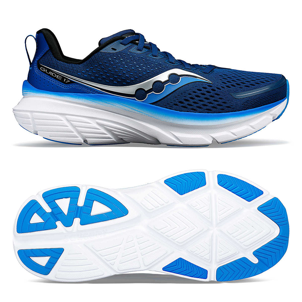 saucony Guide 17 Herren Stabilität- Laufschuh - Navy | Cobalt saucony Guide 17 Herren Stabilität- Laufschuh - Navy | Cobalt