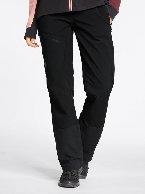 Ziener Nolane Active Pant Damen Softshell Hose - Schwarz Ziener Nolane Active Pant Damen Softshell Hose - Schwarz