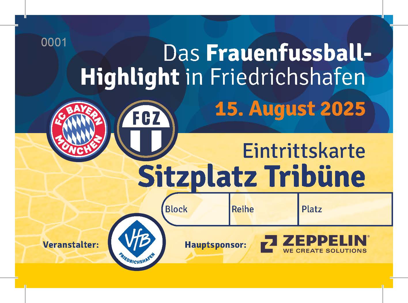 Tickets: Testspiel FC Bayern München Frauen vs. FC Zürich Frauen – 15.08.2025, 17:00 Uhr