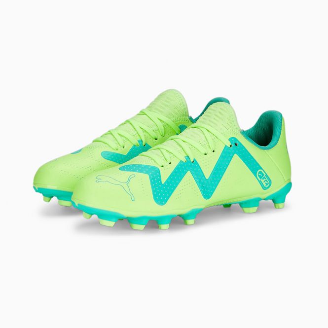 Puma FUTURE PLAY FG/AG Jr Fussballschuh - Fast Yellow Black-Electric Peppermint Puma FUTURE PLAY FG/AG Jr Fussballschuh - Fast Yellow Black-Electric Peppermint