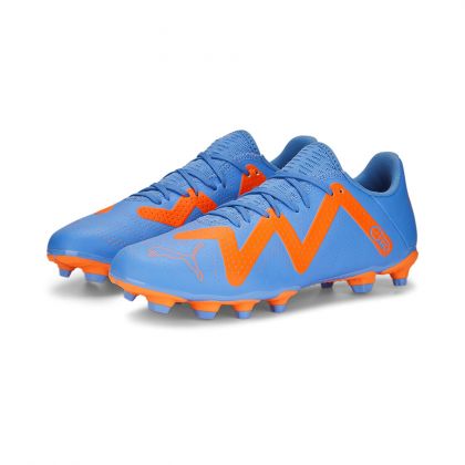 Puma FUTURE PLAY FG/AG Wn's Damen Fussballschuh - Blue Glimmer White Ultra Orange Puma FUTURE PLAY FG/AG Wn's Damen Fussballschuh - Blue Glimmer White Ultra Orange