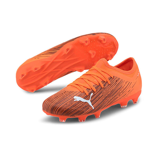 Puma ULTRA 3.1 FG/AG Jr. Fussballschuh shocking orange schwarz Puma ULTRA 3.1 FG/AG Jr. Fussballschuh shocking orange schwarz