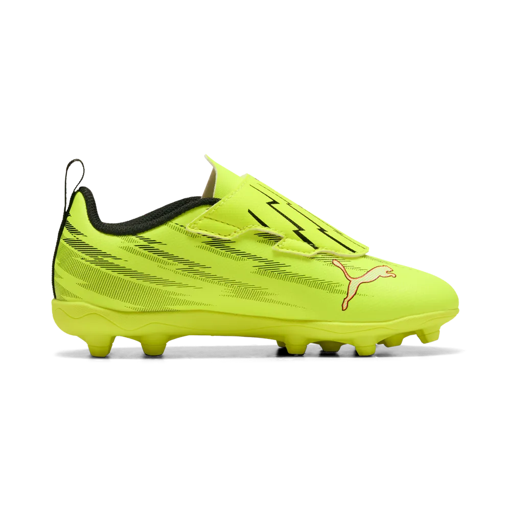 Puma ULTRA 6 PLAY V FG/AG Jr Fußballschuhe Kinder – Yellow Alert/Black/Glowing Red/Lime Puma ULTRA 6 PLAY V FG/AG Jr Fußballschuhe Kinder – Yellow Alert/Black/Glowing Red/Lime