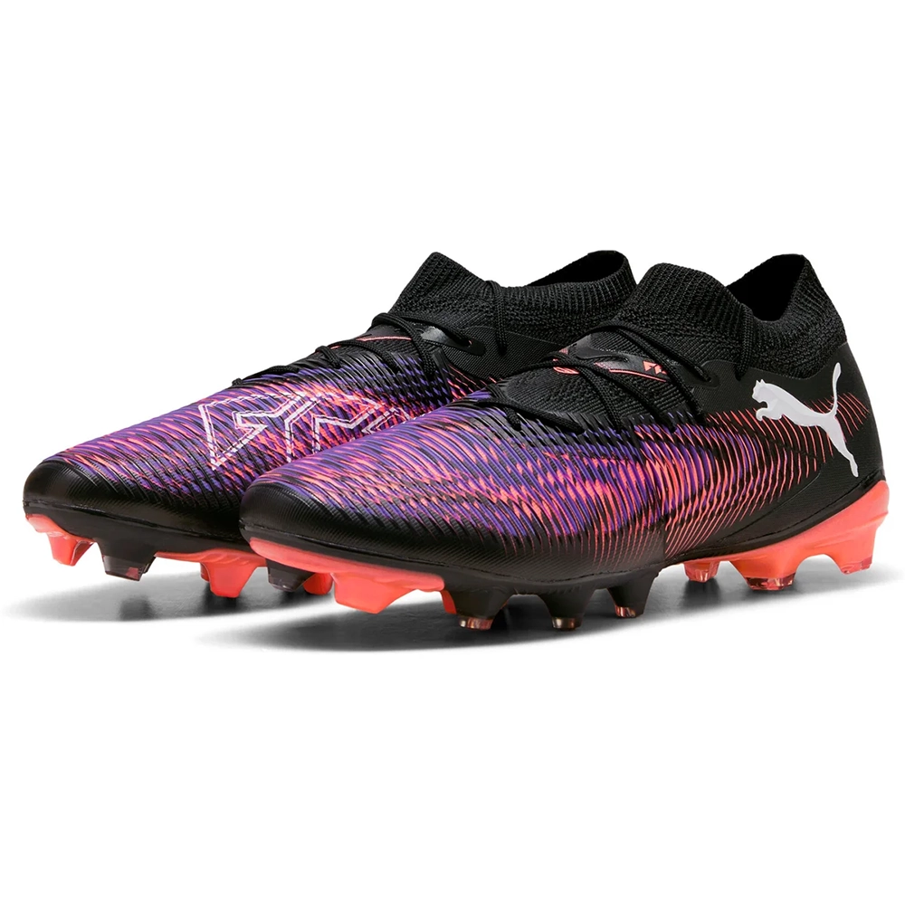 Puma FUTURE 8 MATCH FG/AG Fußballschuhe – Black White/Glowing Red Puma FUTURE 8 MATCH FG/AG Fußballschuhe – Black White/Glowing Red
