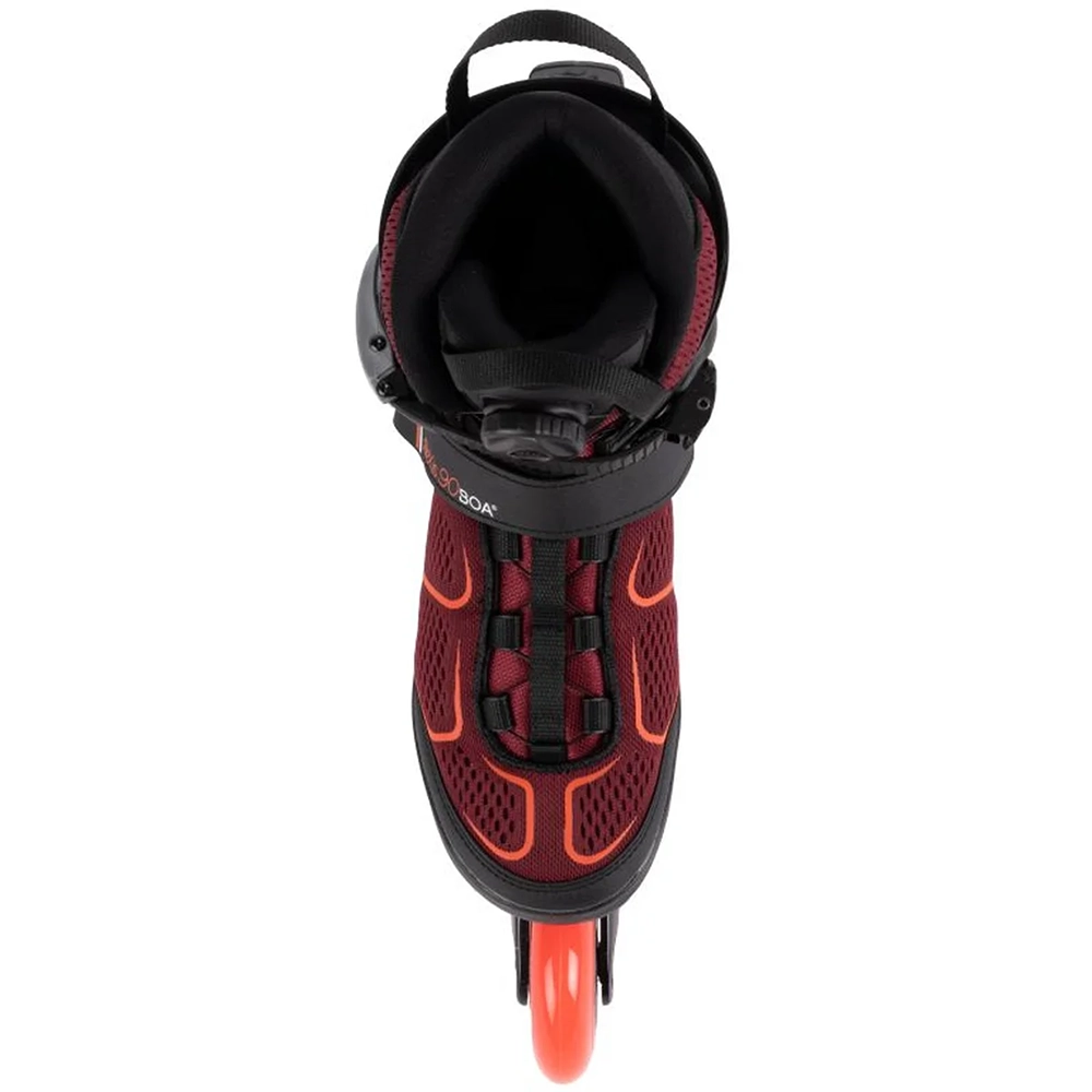 K2 Alexis 90 BOA Damen Inline Skate - burgandy/orange K2 Alexis 90 BOA Damen Inline Skate - burgandy/orange