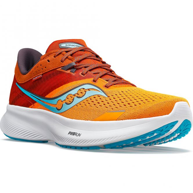 saucony Ride 16 Herren neutral Laufschuh - marigold/lava saucony Ride 16 Herren neutral Laufschuh - marigold/lava