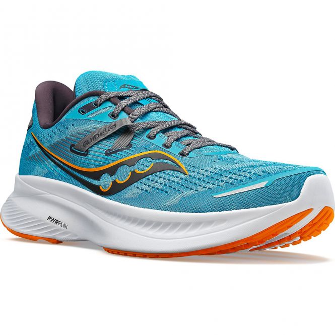 saucony Guide 16 Herren Stabilitäts Laufschuh - agave/marigold saucony Guide 16 Herren Stabilitäts Laufschuh - agave/marigold