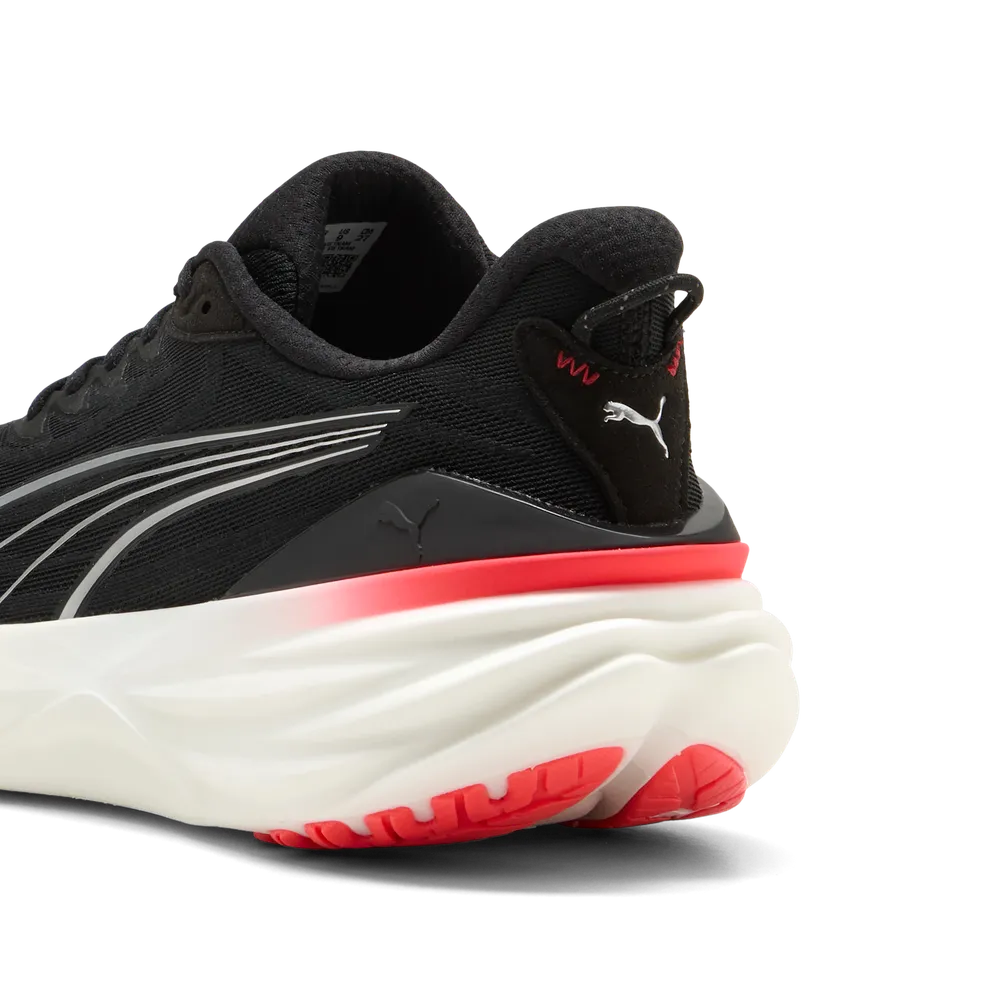Puma ForeverRun NITRO™ 3 - Black-Ultra Red - Laufschuhe für Herren