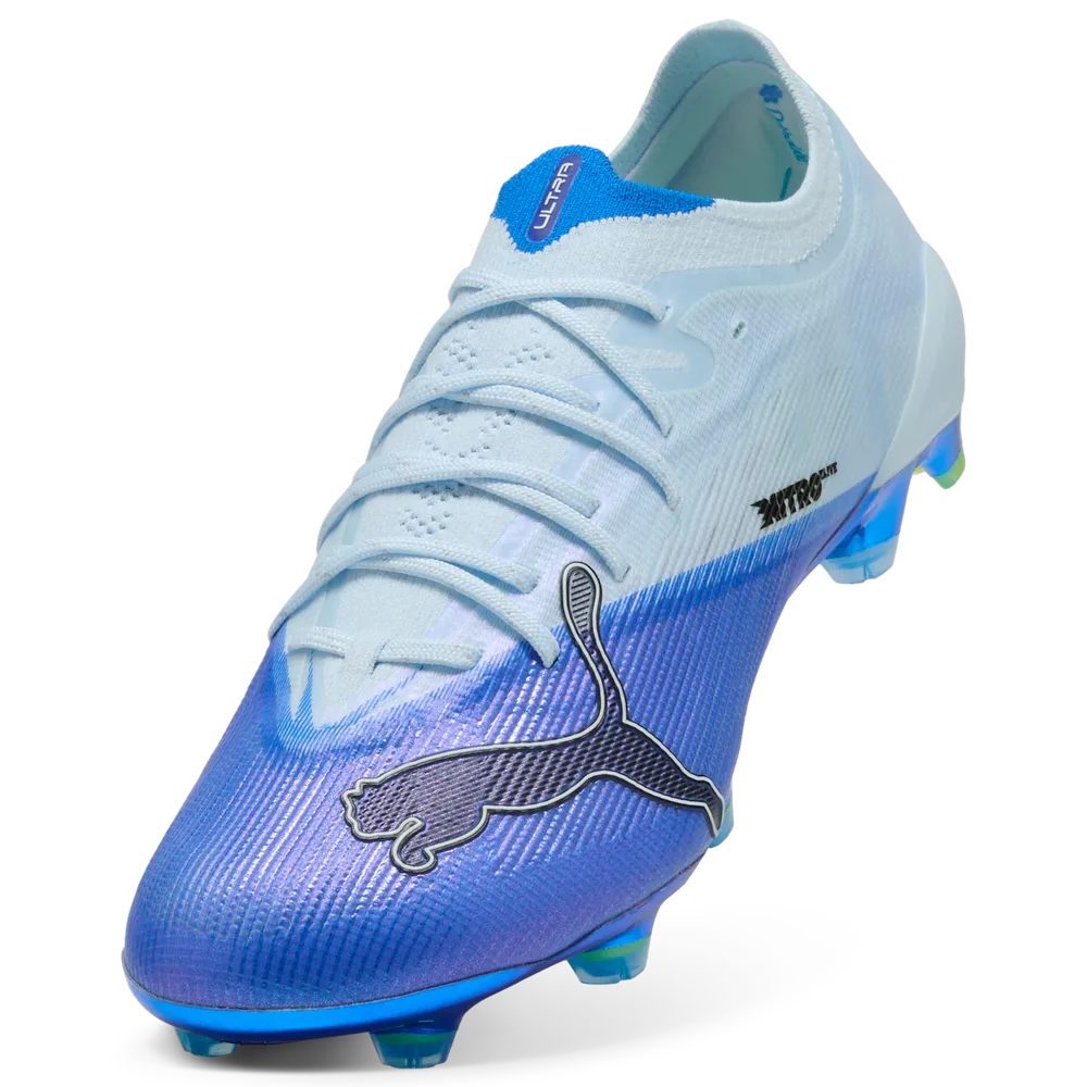 Puma ULTRA NITRO 7 ULTIMATE FG Fußballschuhe – Ultra Blue / Icy Blue / Black / Lime Squeeze