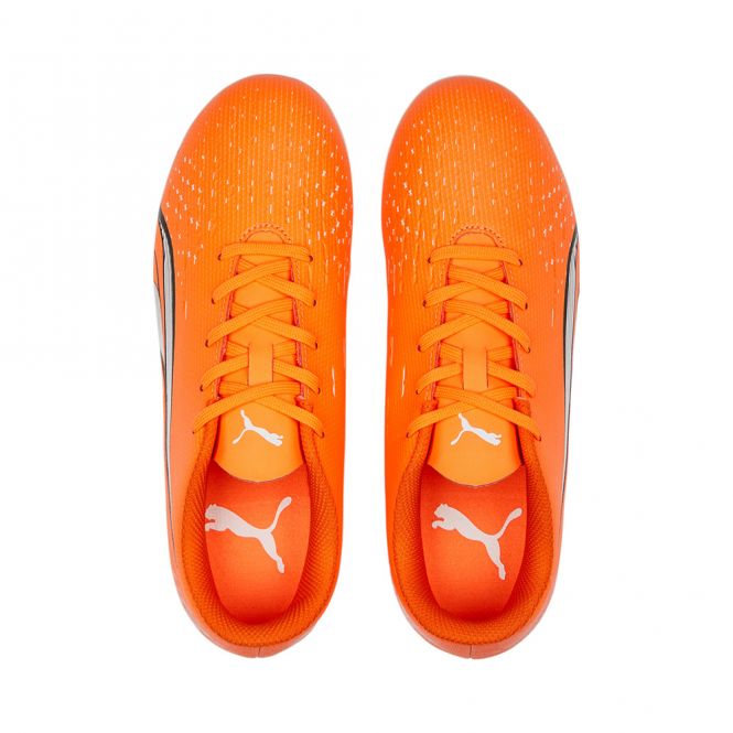 Puma ULTRA PLAY MG JR Rasen + Kunstrasenschuh - orange white blue glimmer Puma ULTRA PLAY MG JR Rasen + Kunstrasenschuh - orange white blue glimmer