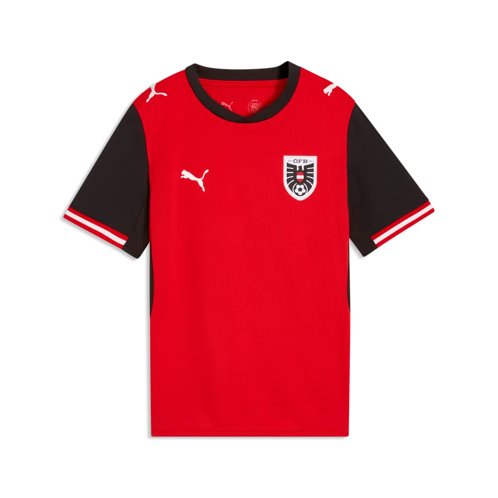 Puma ÖFB Österreich Heimtrikot WM 2026 für Kinder 