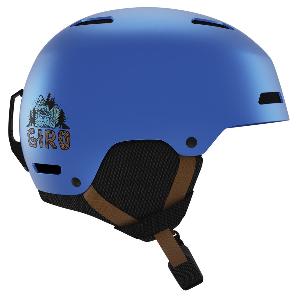 Giro CRÜE Kinder Ski- & Snowboardhelm - Blue Shreddy Yeti