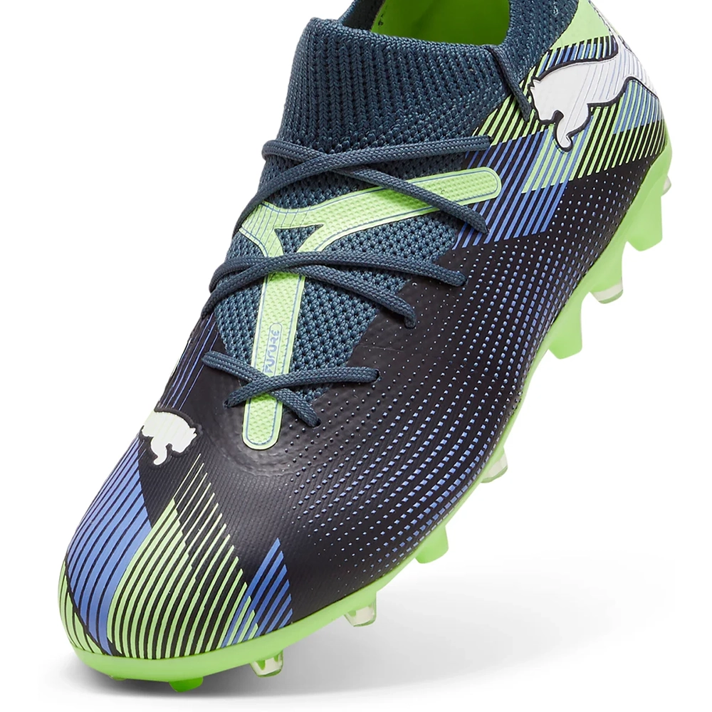 Puma FUTURE 7 MATCH MG Jr Fußballschuhe Kinder – Gray Skies/White Apple Puma FUTURE 7 MATCH MG Jr Fußballschuhe Kinder – Gray Skies/White Apple