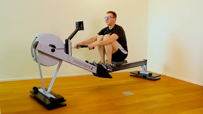 FlowRow Balance Board für Concept2 RowErg mit Standardbeinen – Eiche FlowRow Balance Board für Concept2 RowErg mit Standardbeinen – Eiche