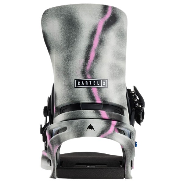 Burton Cartel X Snowboardbindung Herren - Gray/Pink 2025 