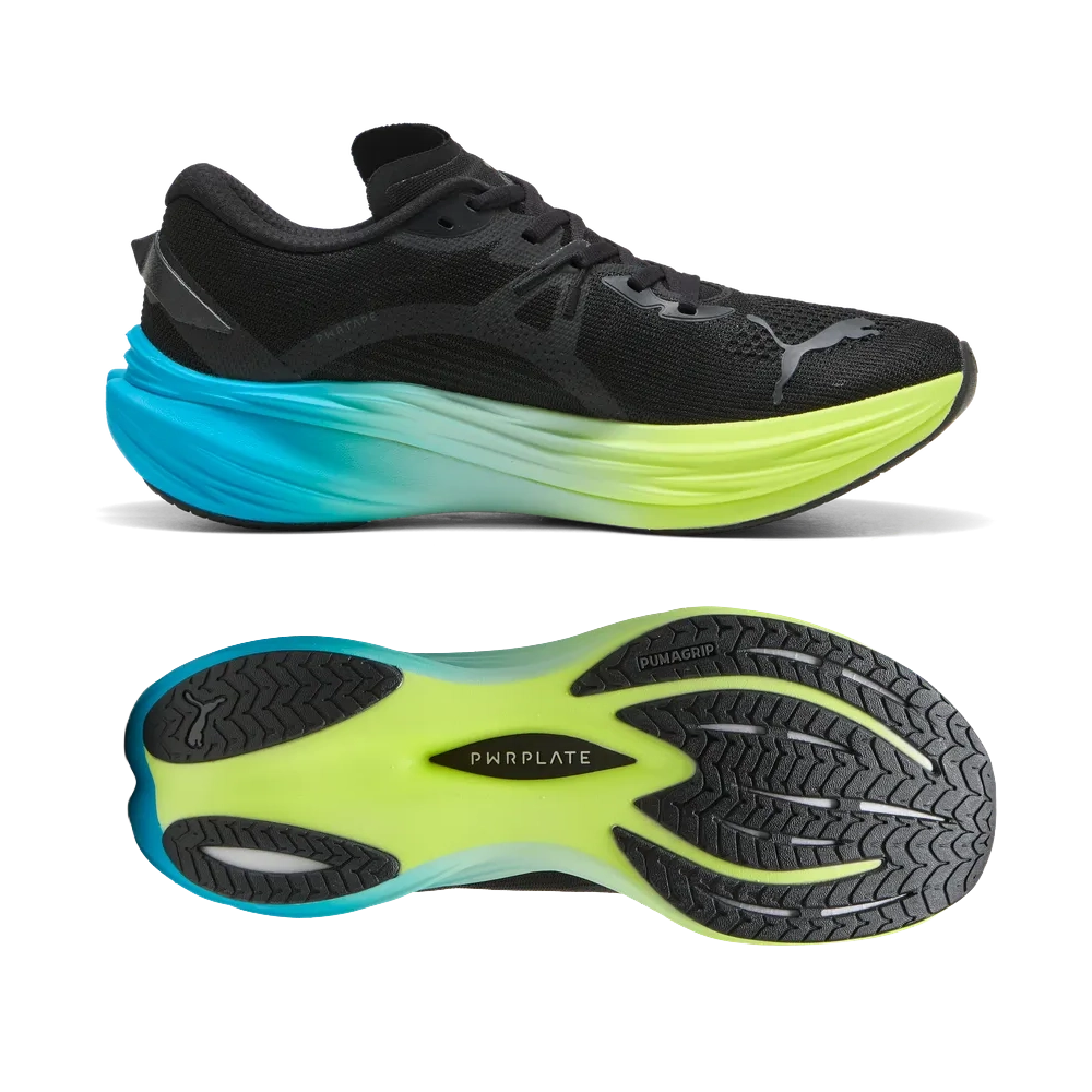 Puma Deviate NITRO™ 3 - Black/Speed Blue - Laufschuhe für Herren Puma Deviate NITRO™ 3 - Black/Speed Blue - Laufschuhe für Herren