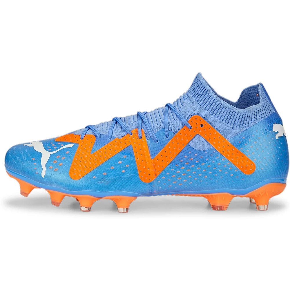 Puma FUTURE MATCH FG/AG Fussballschuh - Blue Glimmer White Ultra Orange Puma FUTURE MATCH FG/AG Fussballschuh - Blue Glimmer White Ultra Orange