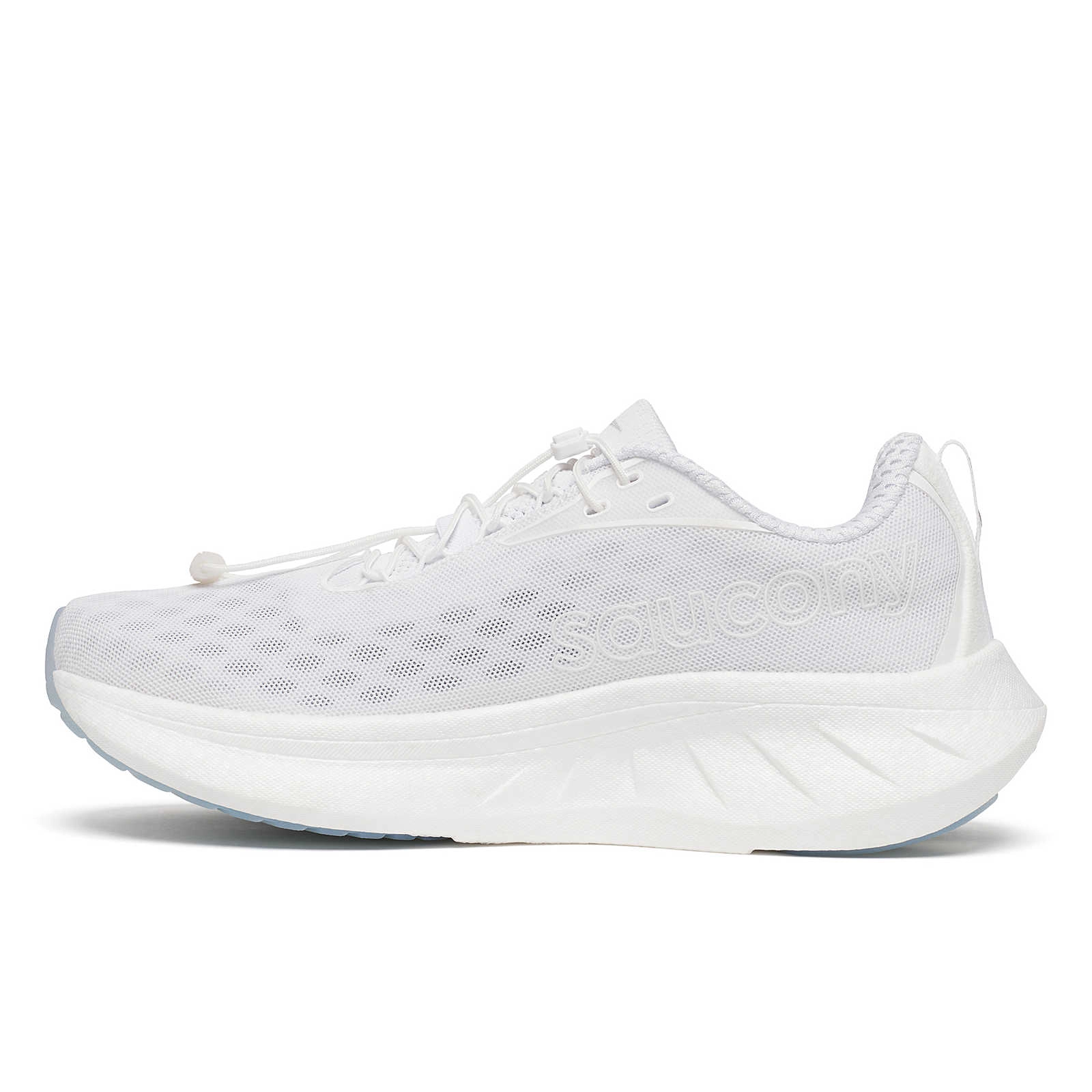 saucony Ride 18 Damen Neutral-Laufschuh - Cool White saucony Ride 18 Damen Neutral-Laufschuh - Cool White