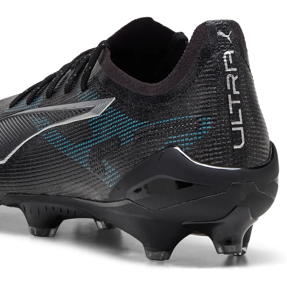 Puma ULTRA 5 ULTIMATE FG Fußballschuhe – Black/Silver/Bright Aqua Puma ULTRA 5 ULTIMATE FG Fußballschuhe – Black/Silver/Bright Aqua