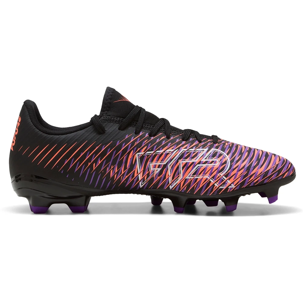 Puma FUTURE 8 PLAY FG/AG Fußballschuhe – Black White/Glowing Red Puma FUTURE 8 PLAY FG/AG Fußballschuhe – Black White/Glowing Red