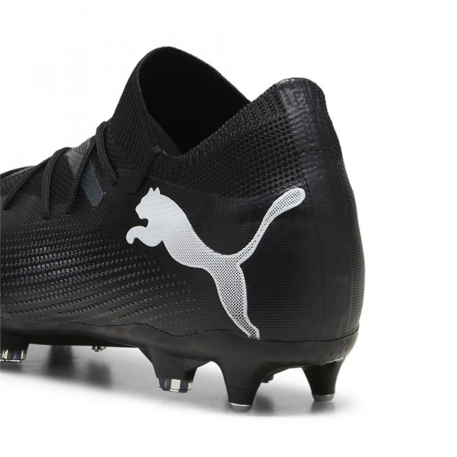 Puma FUTURE 7 MATCH MxSG Fussballschuh - black white Puma FUTURE 7 MATCH MxSG Fussballschuh - black white