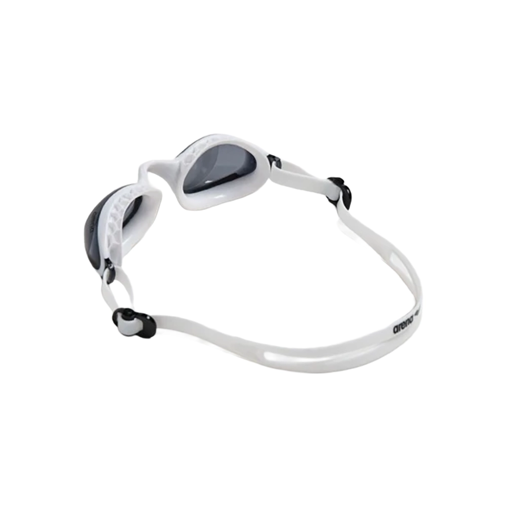 arena Air Soft Schwimmbrille Smoke Lens Erwachsene – Weiß