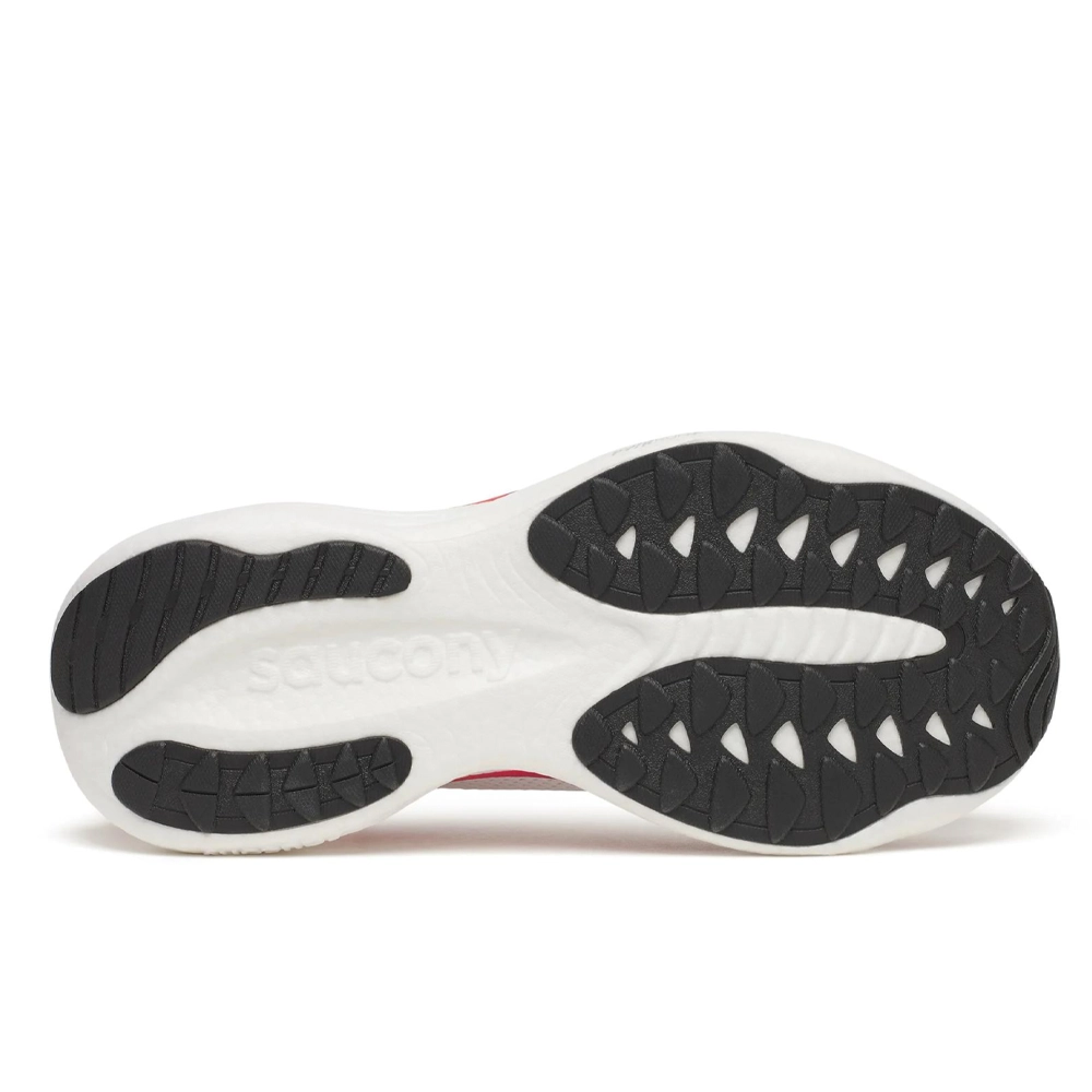 Saucony Ride 19 Herren Neutral-Laufschuh - White | Crimson Saucony Ride 19 Herren Neutral-Laufschuh - White | Crimson