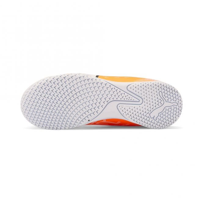 Puma ULTRA PLAY IT JR Hallenschuh - orange white blue glimmer