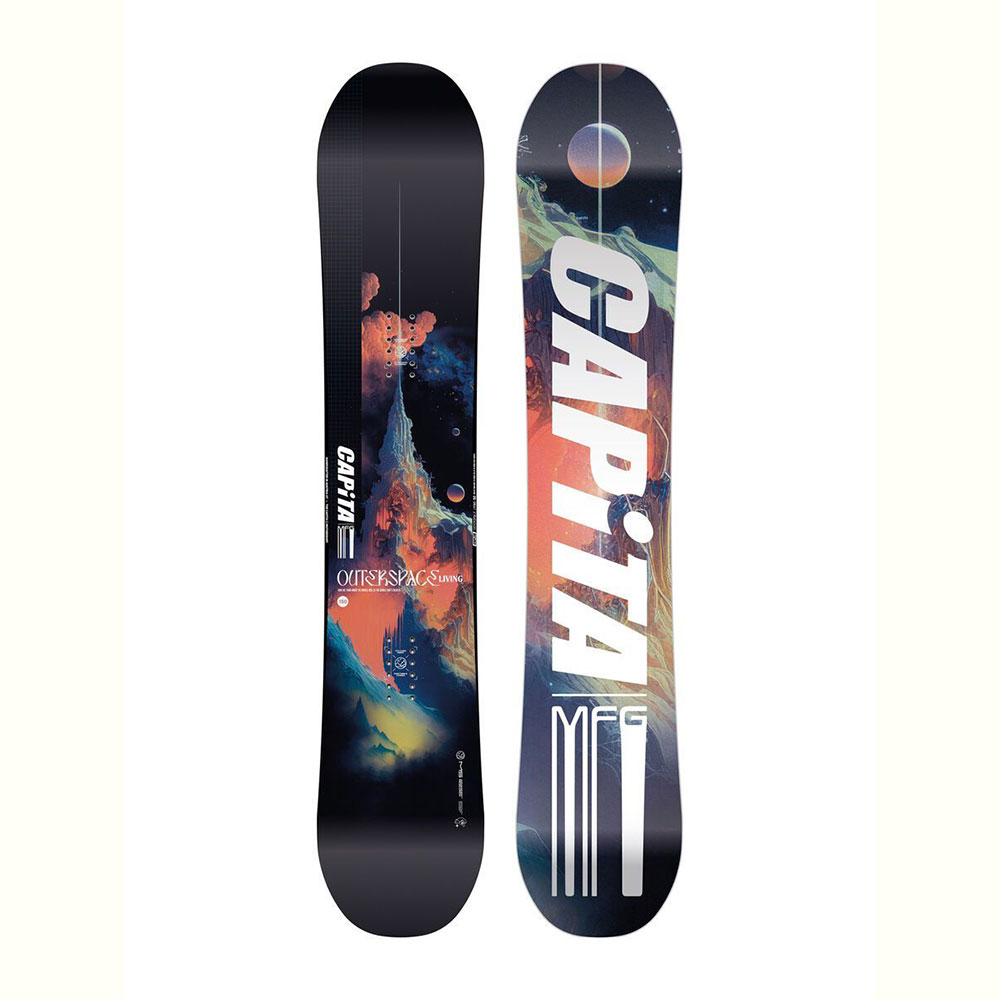 CAPiTA Outerspace Living All- Mountain Freestyle Snowboard 2025 CAPiTA Outerspace Living All- Mountain Freestyle Snowboard 2025