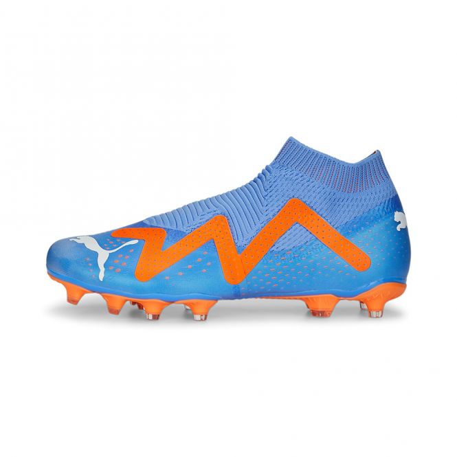 Puma FUTURE MATCH+ LL FG/AG Fussballschuh - Blue Glimmer White Ultra Orange Puma FUTURE MATCH+ LL FG/AG Fussballschuh - Blue Glimmer White Ultra Orange