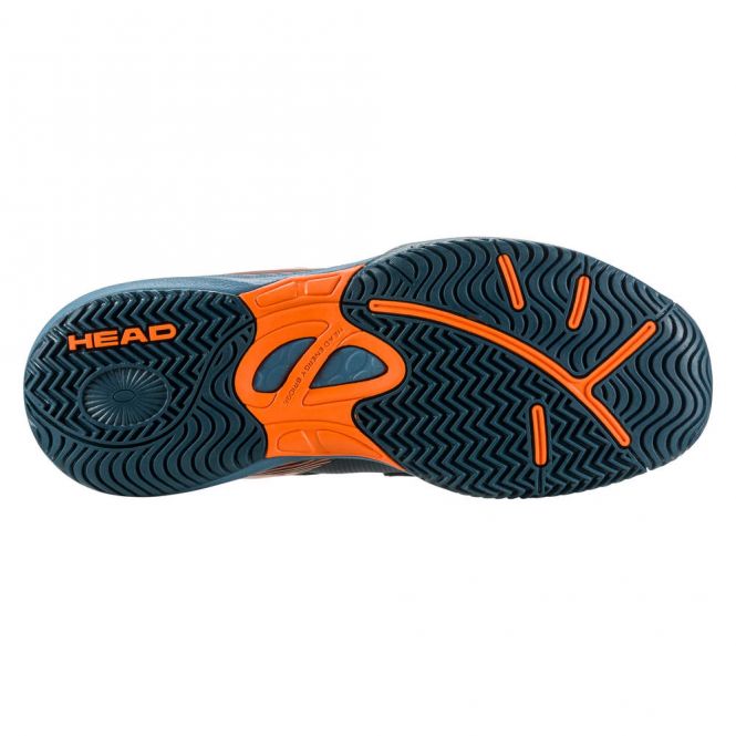 Head Sprint Velcro 3.0 Kinder Tennisschuh - blau orange Head Sprint Velcro 3.0 Kinder Tennisschuh - blau orange
