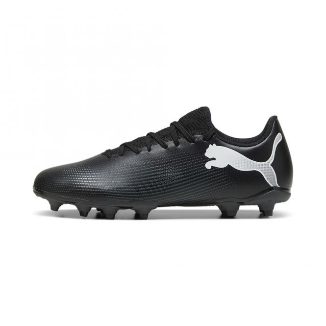 Puma FUTURE 7 PLAY FG/AG Fussballschuh - black white Puma FUTURE 7 PLAY FG/AG Fussballschuh - black white