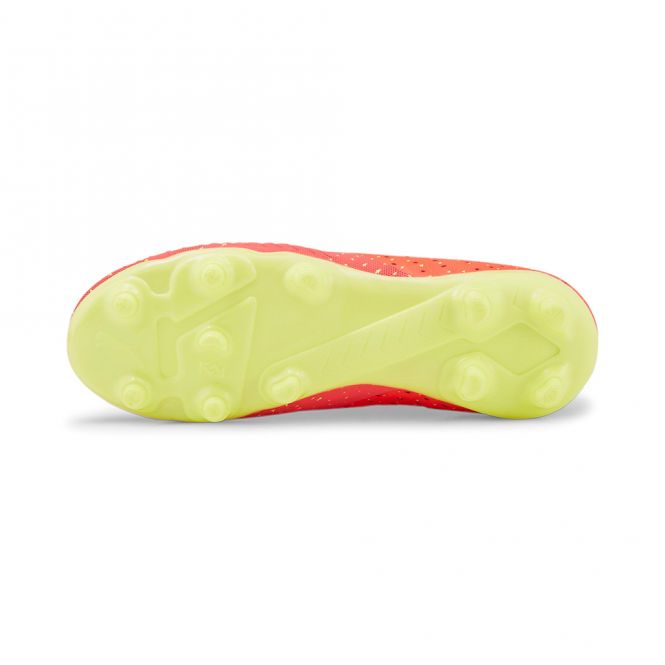 Puma FUTURE Z 3.4 FG/AG Jr Fußballschuhe - fiery coral fizzy light black salmon