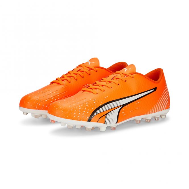 Puma ULTRA PLAY MG Rasen + Kunstrasenschuh - orange white blue glimmer Puma ULTRA PLAY MG Rasen + Kunstrasenschuh - orange white blue glimmer