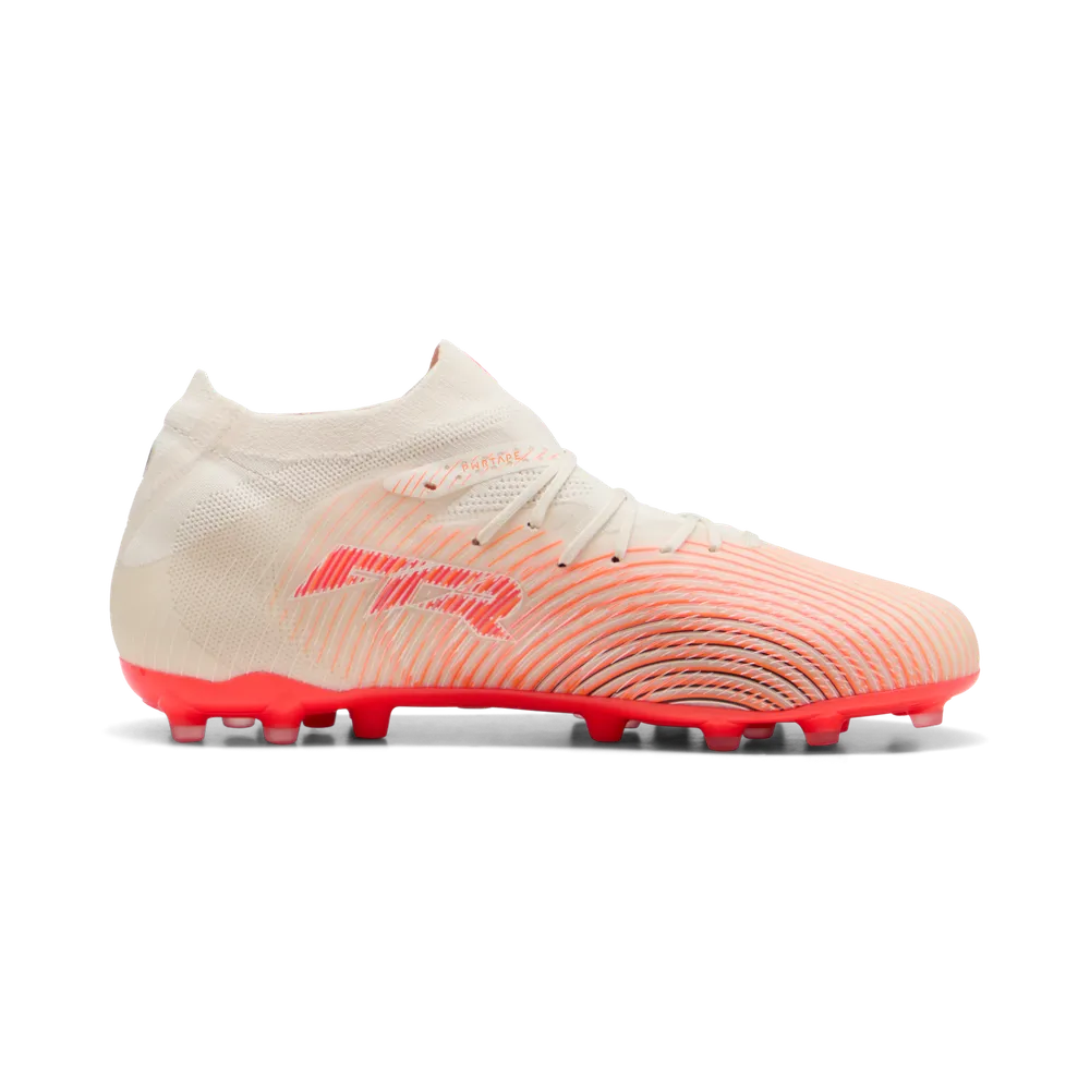 Puma FUTURE 9 PRO MG Fußballschuhe – Sugared Almond / White Ultra Red / Black