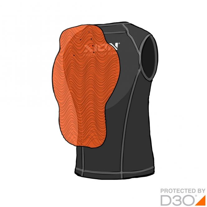 XION NS Ziptop Freeride-V1 Herren Rückenprotektor