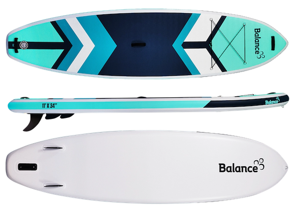 Zegul Balance 11.0 x 34.0 Stand Up Paddle Air Pack – Komplettset