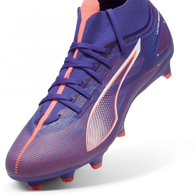 Puma ULTRA 5 MATCH+ FG/AG Fussballschuh - Lapis Lazuli White-Sunset Glow