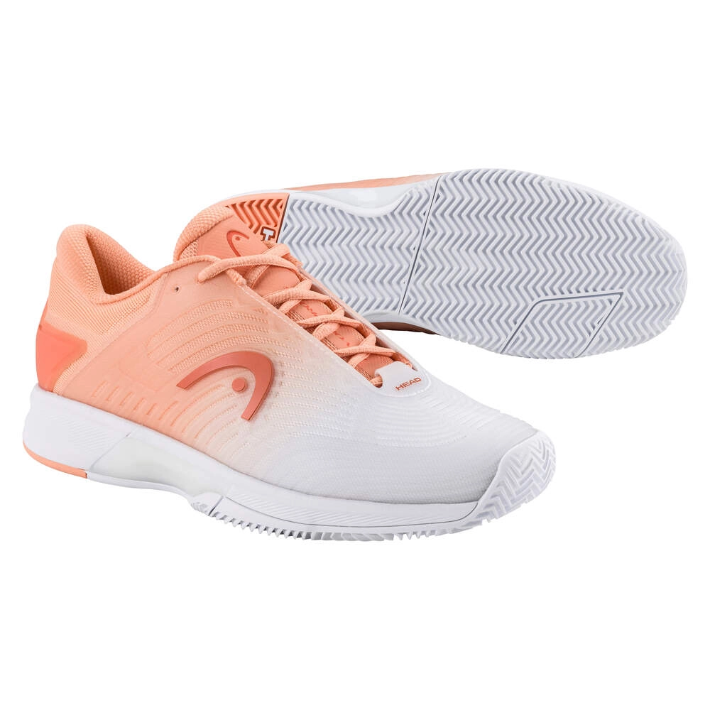 HEAD Revolt Pro 4.5 Clay Damen Tennisschuh - coral / white